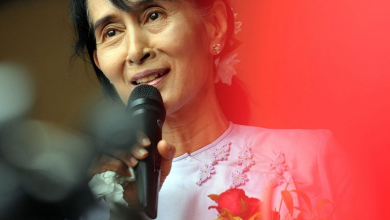 Photo of 日媒：王毅访缅期间 曾与昂山舒吉非正式会面
