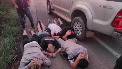 Photo of 泰警苦追逾70公里 逮捕6名中国偷渡客