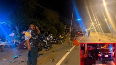 Photo of 10人路旁饮酒聊天 司机睡著汽车失控撞死2人