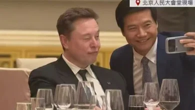 Photo of 雷军现身国宴与马斯克自拍 马斯克wink表情抢镜