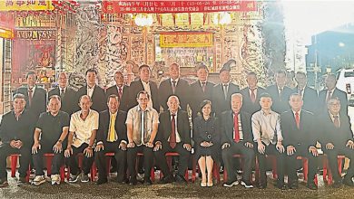 Photo of 【大山脚甘榜峇鲁港门大伯公理事就职】陈惜海:传承民间信仰 矢带领团队续推庙务