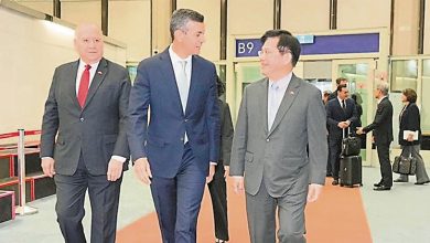 Photo of 巴拉圭总统访台 北京奉劝承认一中原则