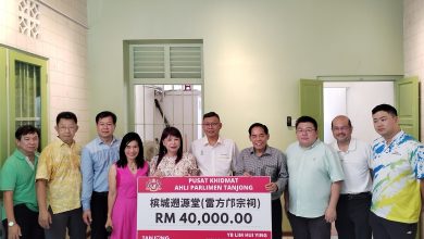 Photo of 林慧英拨4万 助溯源堂雷方邝宗祠维修工程