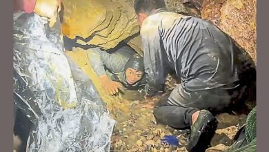 Photo of 寮7村民淘金受困洞穴 泰救援人员救出首名男子