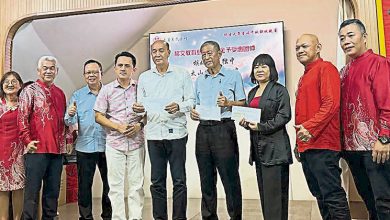 Photo of 【威省吴氏宗祠51周年宴】吴俊益吁续挺教育事业 邀乡团助槟留住人才