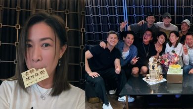 Photo of 佘诗曼生日获7男包围