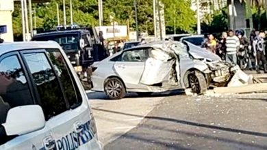 Photo of 夫妻共骑摩多遭撞 双双当场身亡