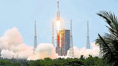 Photo of 向太空站运送6.2吨物资 天舟10号发射升空