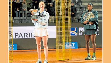 Photo of 【WTA1000罗马站】激战三盘力克高芙 斯维托丽娜三度封后