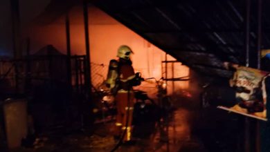 Photo of 火魔吞噬5间排屋 15岁少年烧伤送院