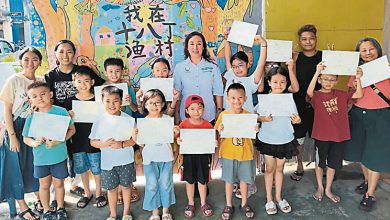 Photo of 艺·起团队邀村民孩童 齐绘十八丁巨型壁画