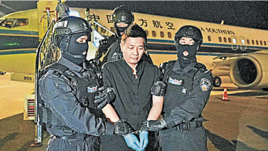 Photo of 经营赌网电诈园区 柬侨领刘忍押返中国