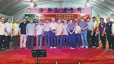 Photo of 【北海后芭福德祠50週年千人宴】黄松祺：具歷史价值 百年古墓纪念碑北马罕见