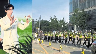 Photo of 张凌赫现身南京 200保安摆人墙阵