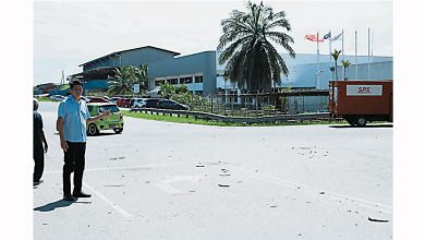 Photo of 峇甲亚兰三岔路口频车祸  罗煒家吁儘速重画道路标线