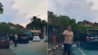 Photo of 人肉霸占停车位拒让 男自称政府机构人员