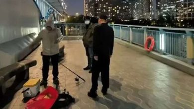 Photo of 违规垂钓鱼线变暗器 女大桥夜骑遭勒伤颈