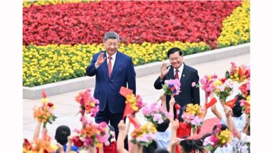 Photo of 习近平会晤寮国主席 建立3+3对话机制
