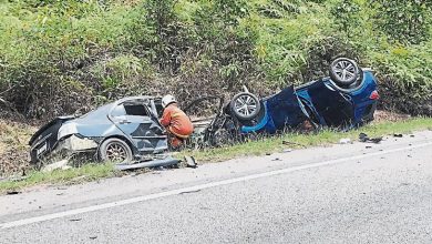 Photo of 疑危险超车引发 3车连环撞5人伤