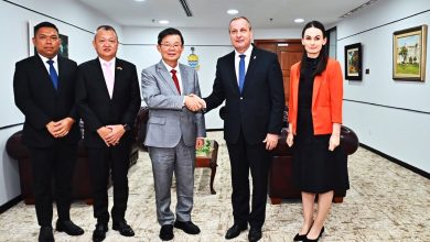 Photo of 匈牙利大使晤曹观友 冀深化教育科技水资源合作