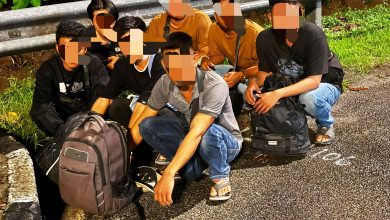 Photo of 7缅男收费站路边等接载 涉非法入境被捕