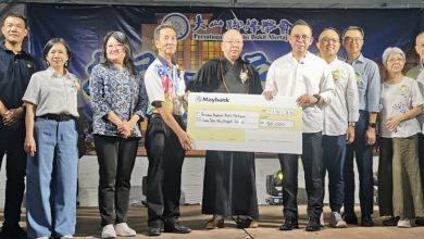 Photo of 支持佛教文化与社区活动 沈志强拨5万助大山脚佛学会