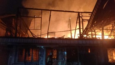 Photo of 大火烧毁3民宅 9人顿失家园