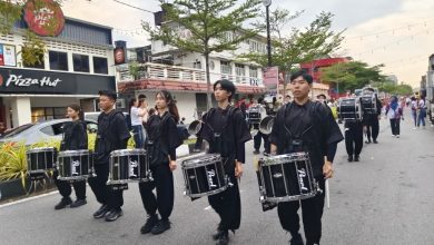 Photo of 11支行进管乐队大汇演 太平市区街头掀音乐热潮