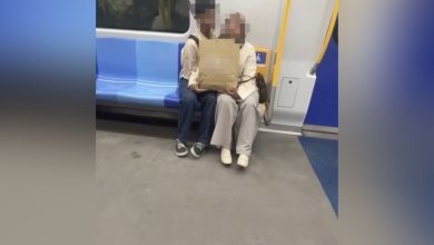 Photo of 摸够了没! 男女MRT车厢亲热惹众怒