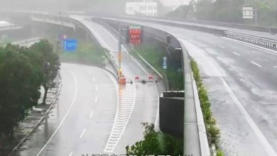 Photo of 蔷薇台风夹毁灭性狂风 冲绳交通瘫痪 400航班取消