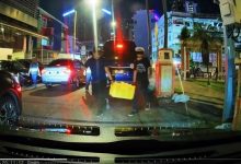 Photo of 执法员当街收贿？网传视频惹议促政府彻查
