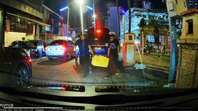 Photo of 执法员当街收贿？网传视频惹议促政府彻查