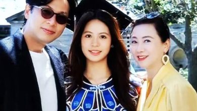 Photo of 翁虹18岁女儿美国毕业 穿“非遗云肩”惊艳网民