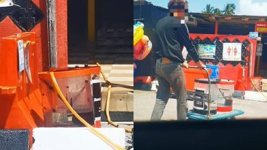 Photo of 网传小贩用公厕自来水泡饮料 网友: 一杯还敢卖5令吉