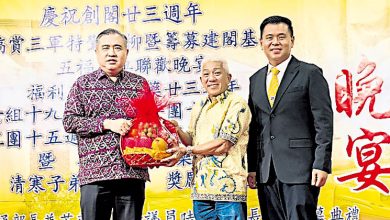 Photo of 【马口紫康阁庆23周年宴】陆兆福:减轻营运负担 德教会车辆可免路税