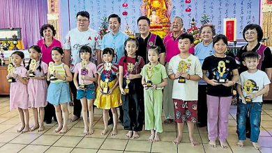 Photo of 太平佛教会卫塞填色赛 得奖者将参加州级赛