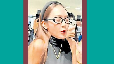 Photo of 疑机场飘难闻气味 Jessica嫌弃干呕