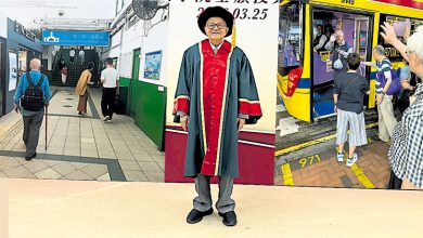Photo of 千万捐文教 2元搭巴士 林顺忠节俭自己慷慨教育