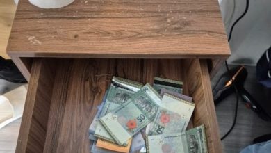 Photo of 突袭按摩店 搜出避孕套现金