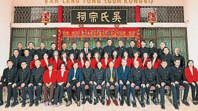 Photo of 槟吴氏宗祠3机构理事就职 吴荣锡矢发扬祠务