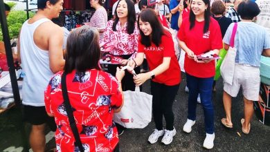 Photo of 柔佛州选〡兵分两路抢攻基层 火箭女将拜票冲知名度