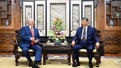 Photo of 习近平会晤白俄总统卢卡申科