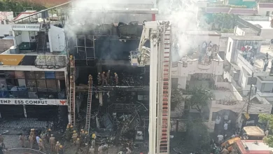 Photo of 印度北方邦商业楼火灾 至少14人包括儿童丧生