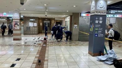 Photo of 大阪天王寺惊传当街伤人 外籍女子颈部被刺3刀