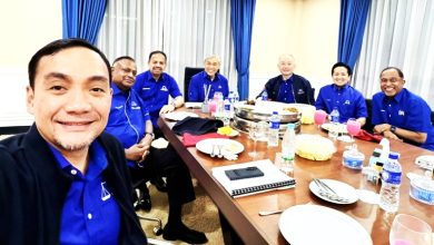 Photo of 柔森州选〡与国阵领导层同桌交流 翁哈菲兹：这一天决定柔佛未来