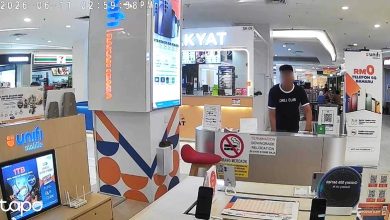 Photo of 毛贼商场偷电脑 警追查下落