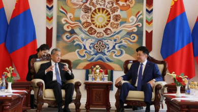 Photo of 蒙古总统与王毅会晤：台湾是中国领土不可分割的一部分