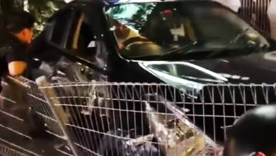 Photo of 男子猛踩油门失控撞车卡路肩 警：非酒驾毒驾