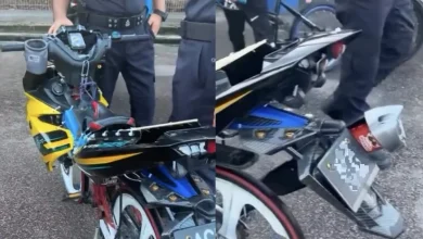 Photo of 脚车伪装摩多 男孩创意逗乐警员
