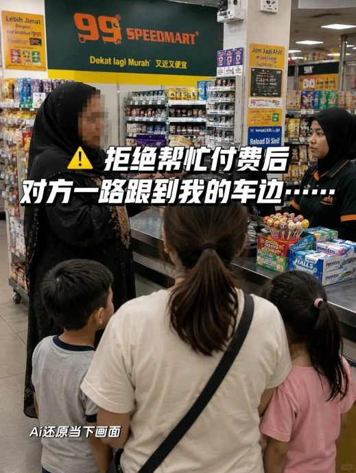 妇女公开呼吁政府管好罗兴亚人，不要让政府的善意接纳难民而影响到大马民众的安全感。（视频截图）